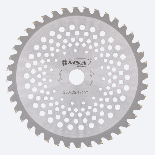 Disc circular motocoasa cu 40 dinti vidia 230x25.4x40T