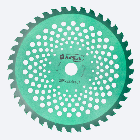 Disc motocoasa vidia, verde, 255x25.4x40T
