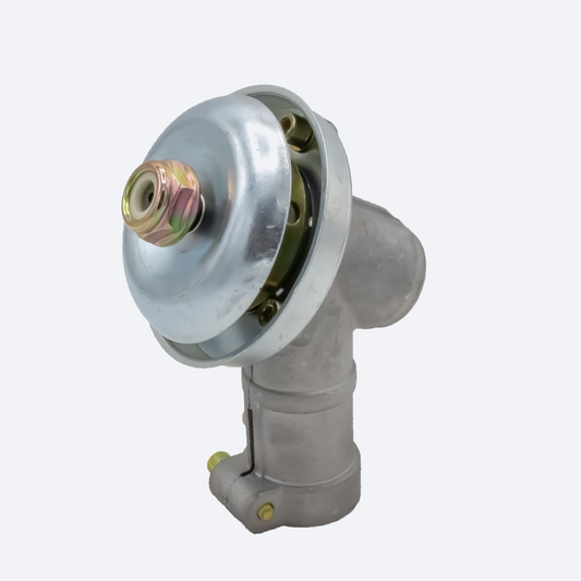 Angrenaj unghiular pentru motocoasa cu 9 caneluri (dinti), 28 mm, cap rotativ motocositoare