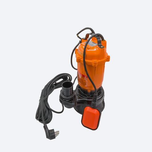 Pompa submersibila apa murdara cu plutitor si cutit tocator 2500W, WQD2.5KW, 2860 RPM, 8mc/h, adancime absorbtie 7m, inaltime refulare 10m